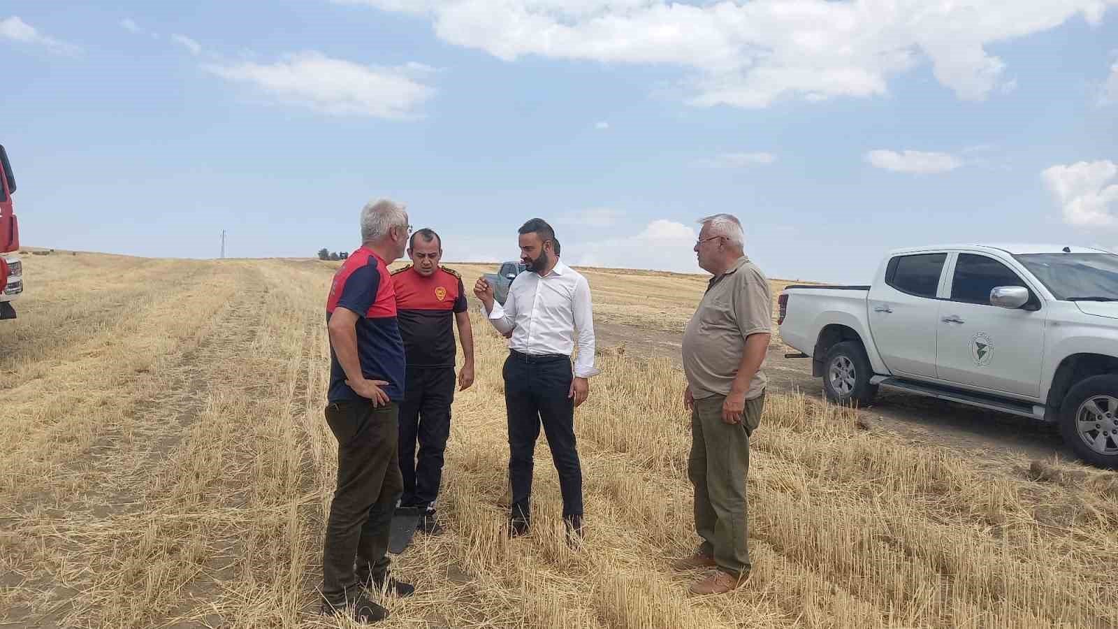 ÇEDAŞ’ın arızalanan trafosu 400 dönüm araziyi küle çevirdi